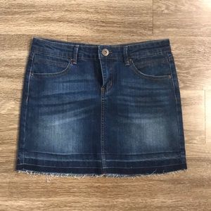 NWOT Cute jean mini skirt!!!